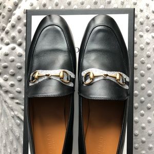 NWT Gucci Jordaan Loafer Black 9